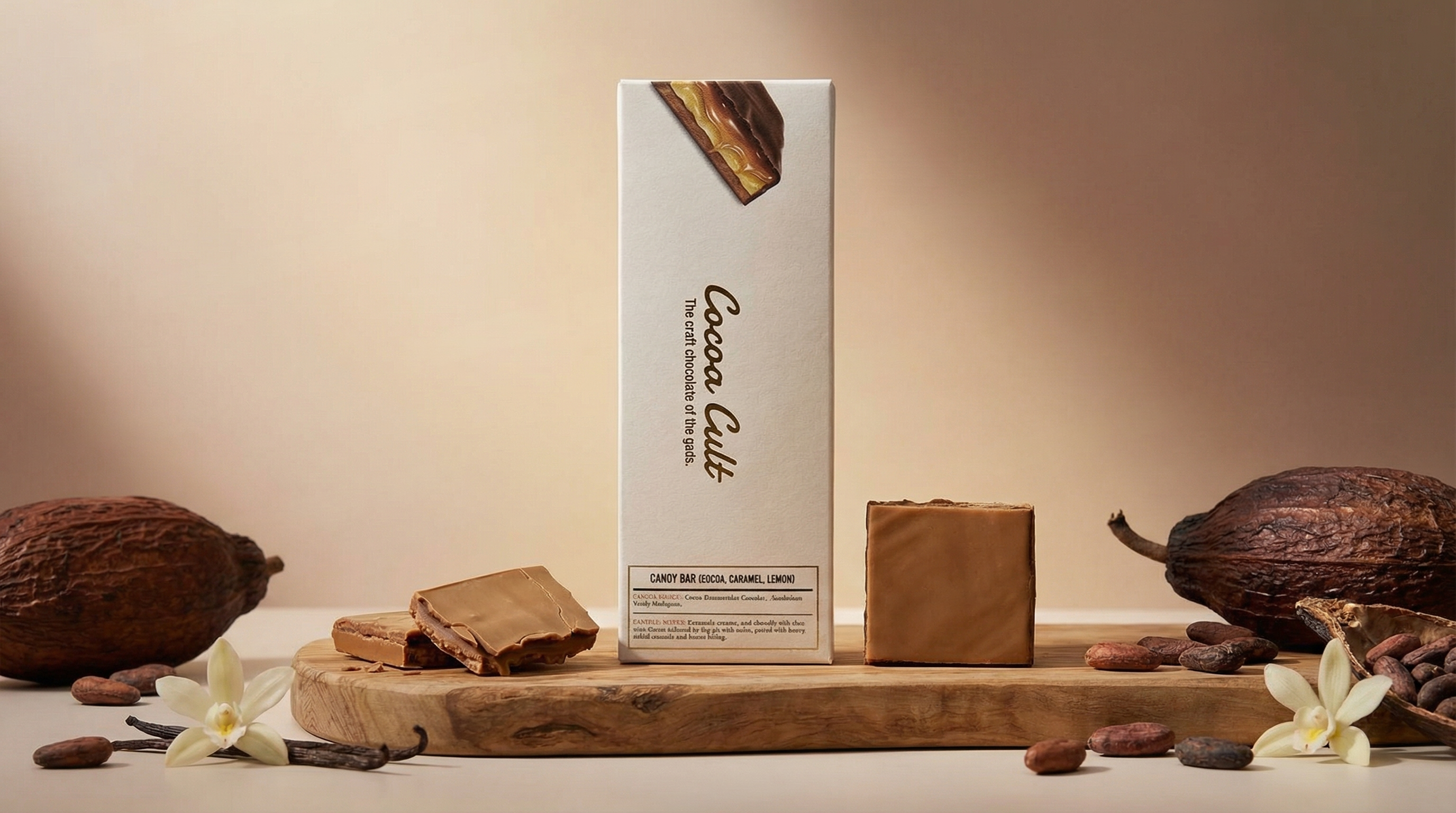 King Size - Lemon Caramel Filled Chocolate Bar